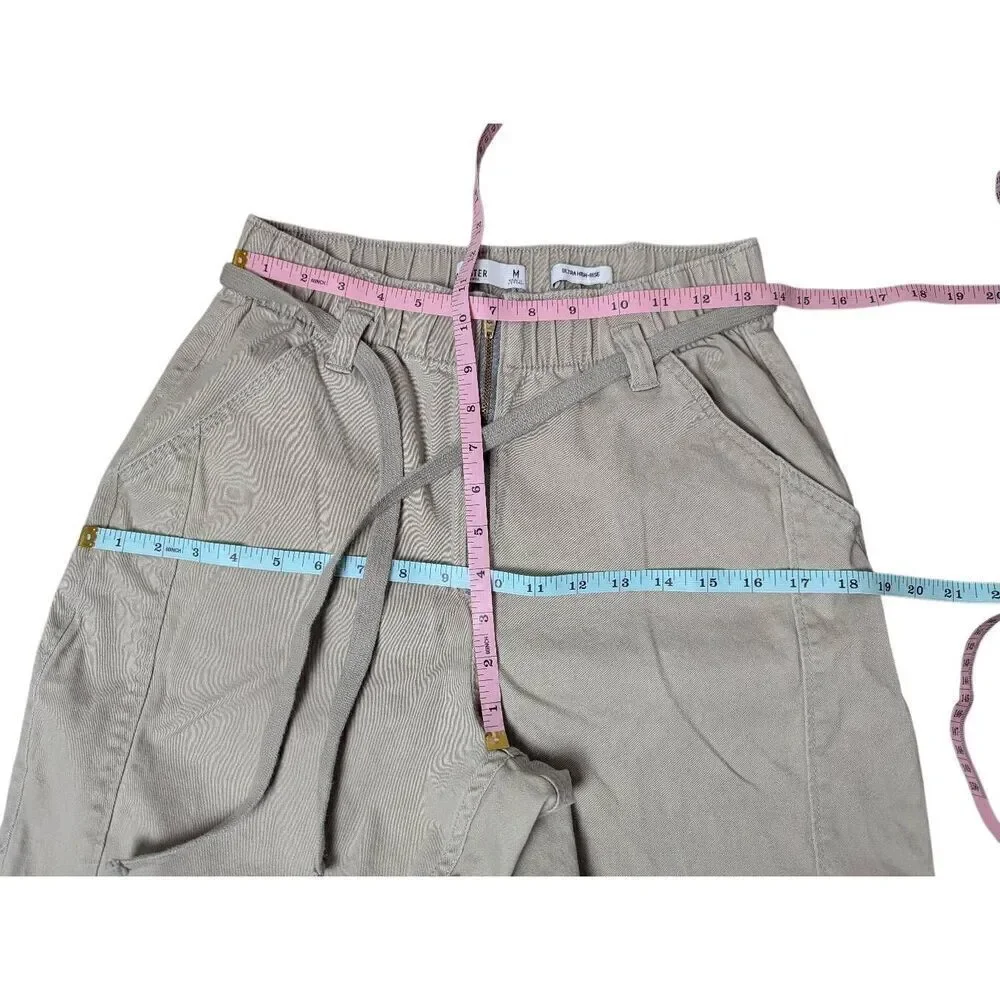 Hollister women's drawstring jogger pants Medium